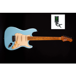 JET JS-300 BL gitara elektryczna + tuner